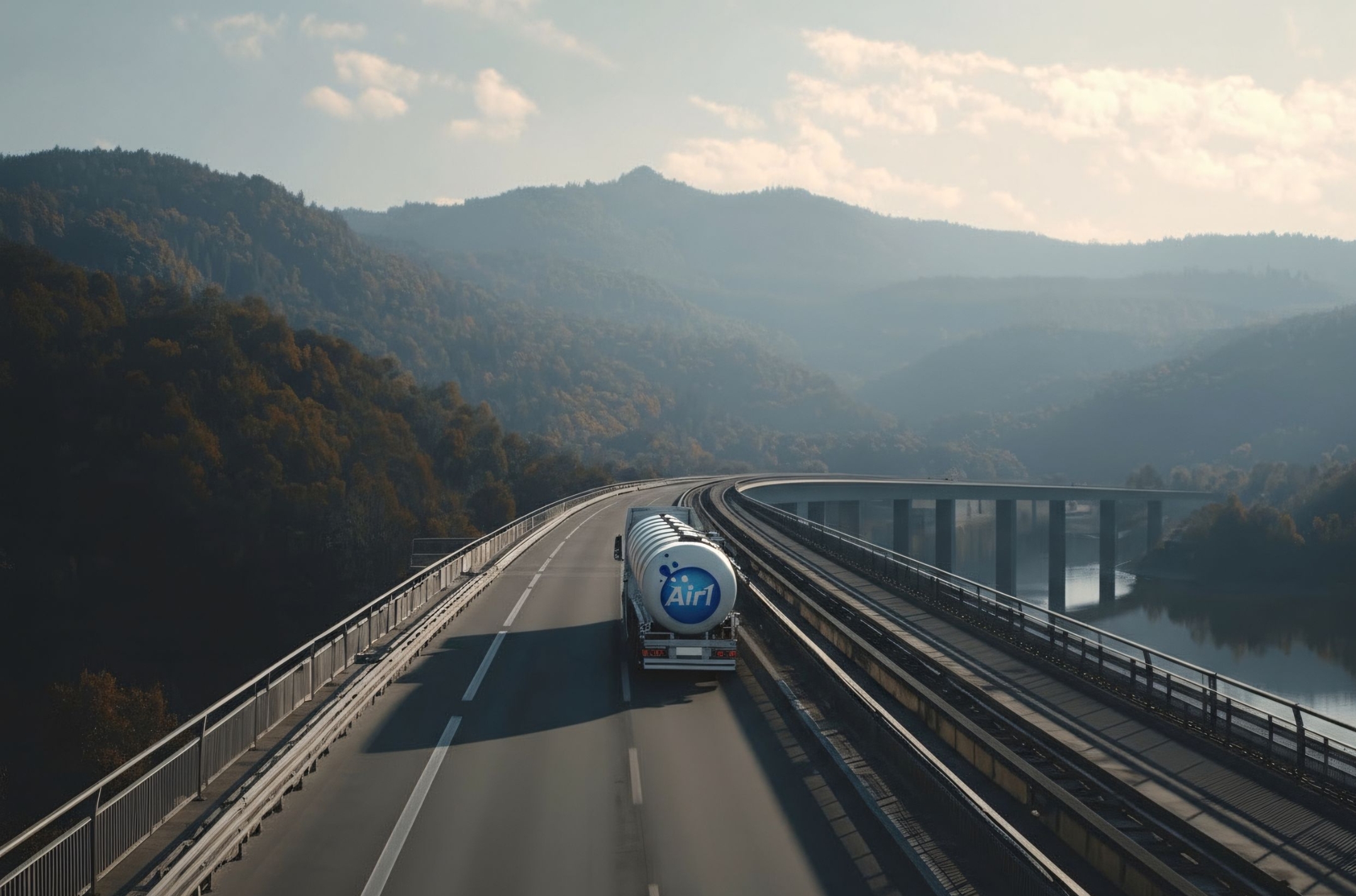 AdblueTruck on the road